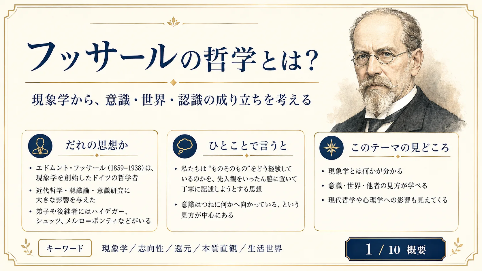フッサールの哲学とは