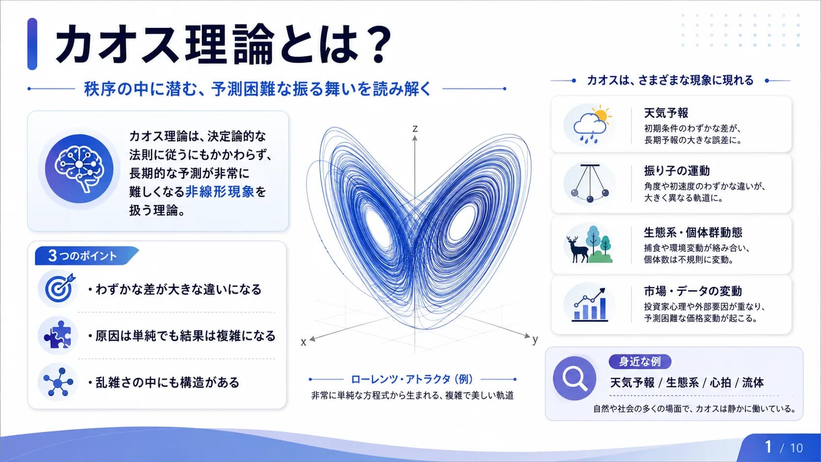 カオス理論とは？