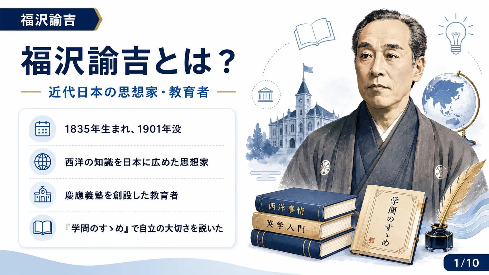 福沢諭吉とは？